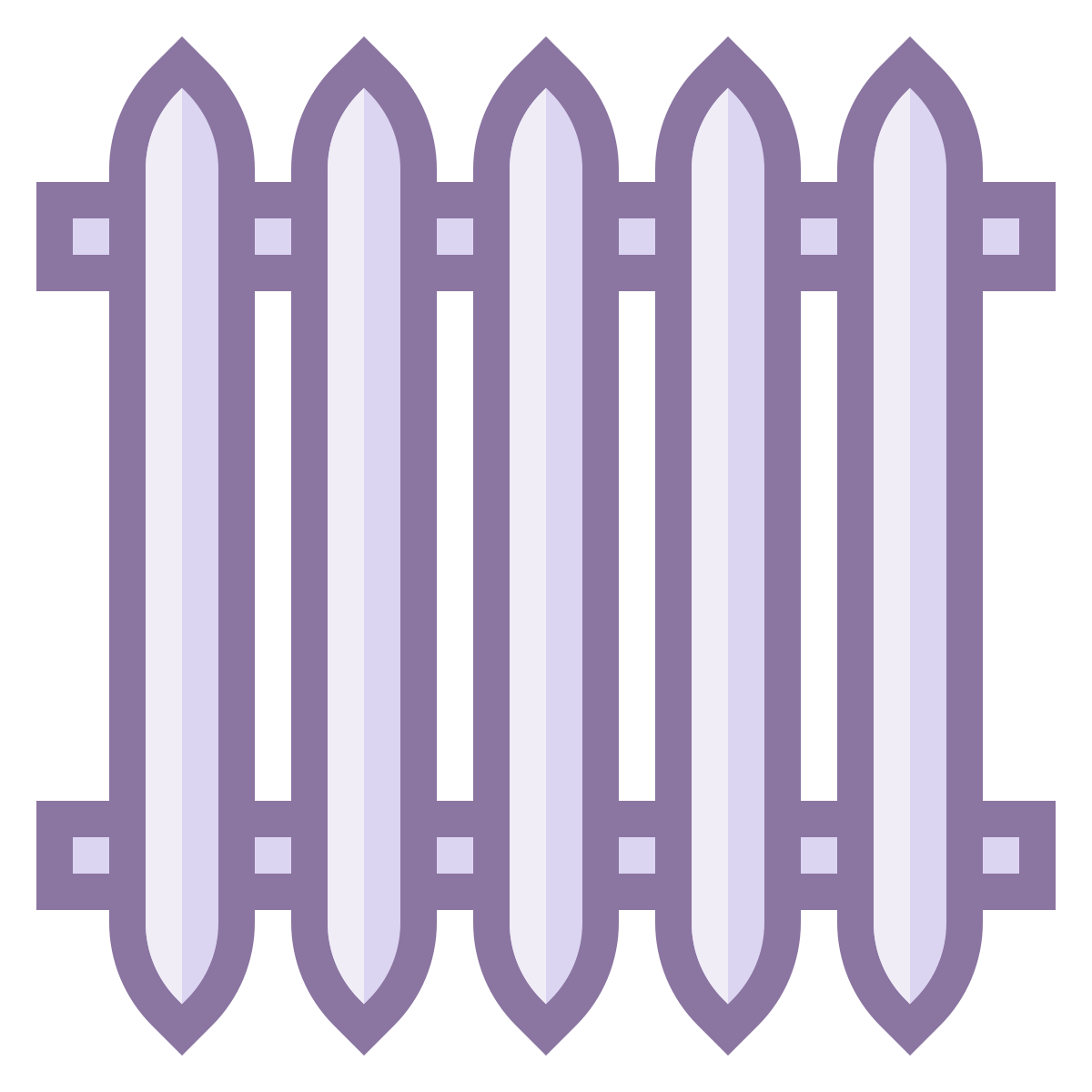 office s style heating radiator icon