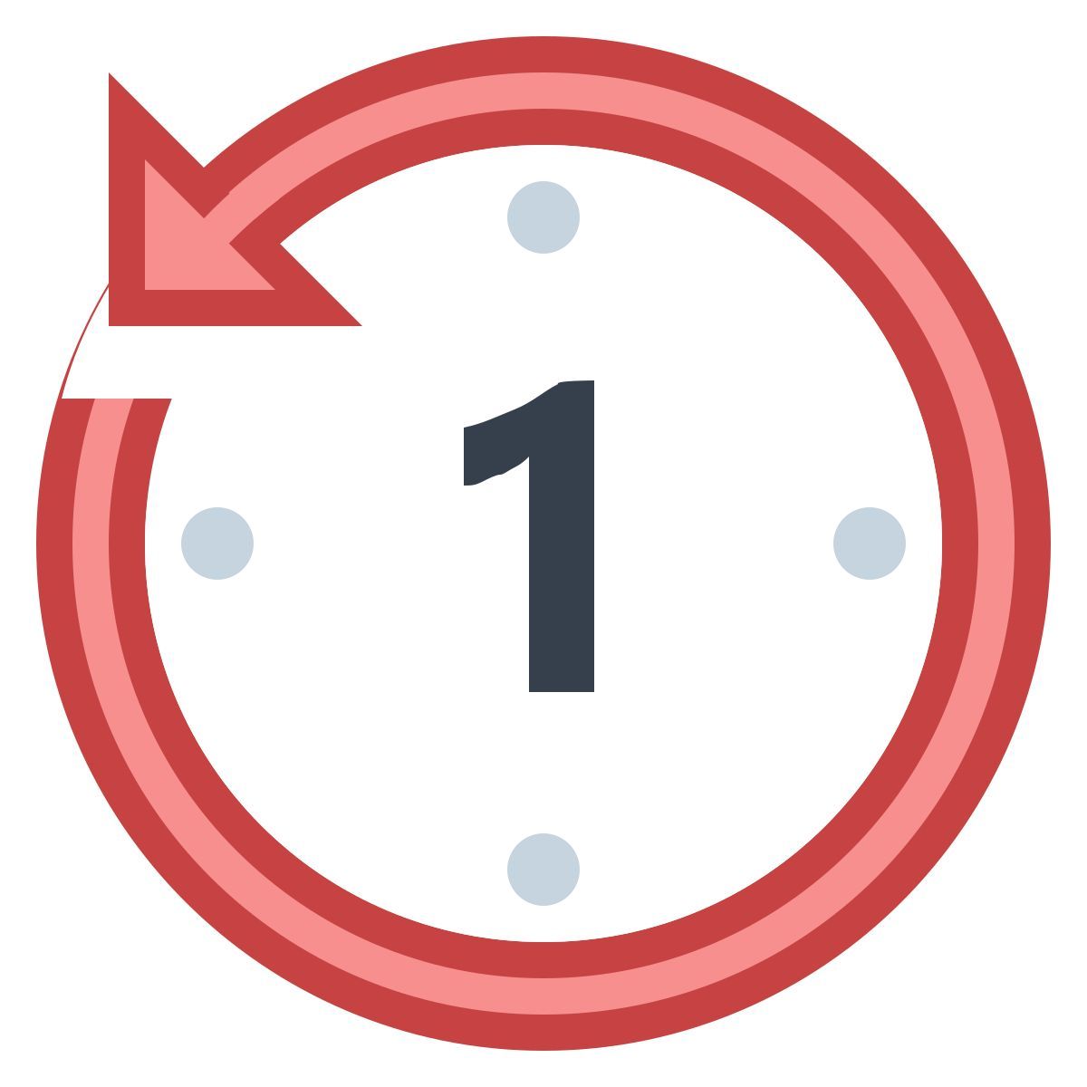 office s style countdown icon