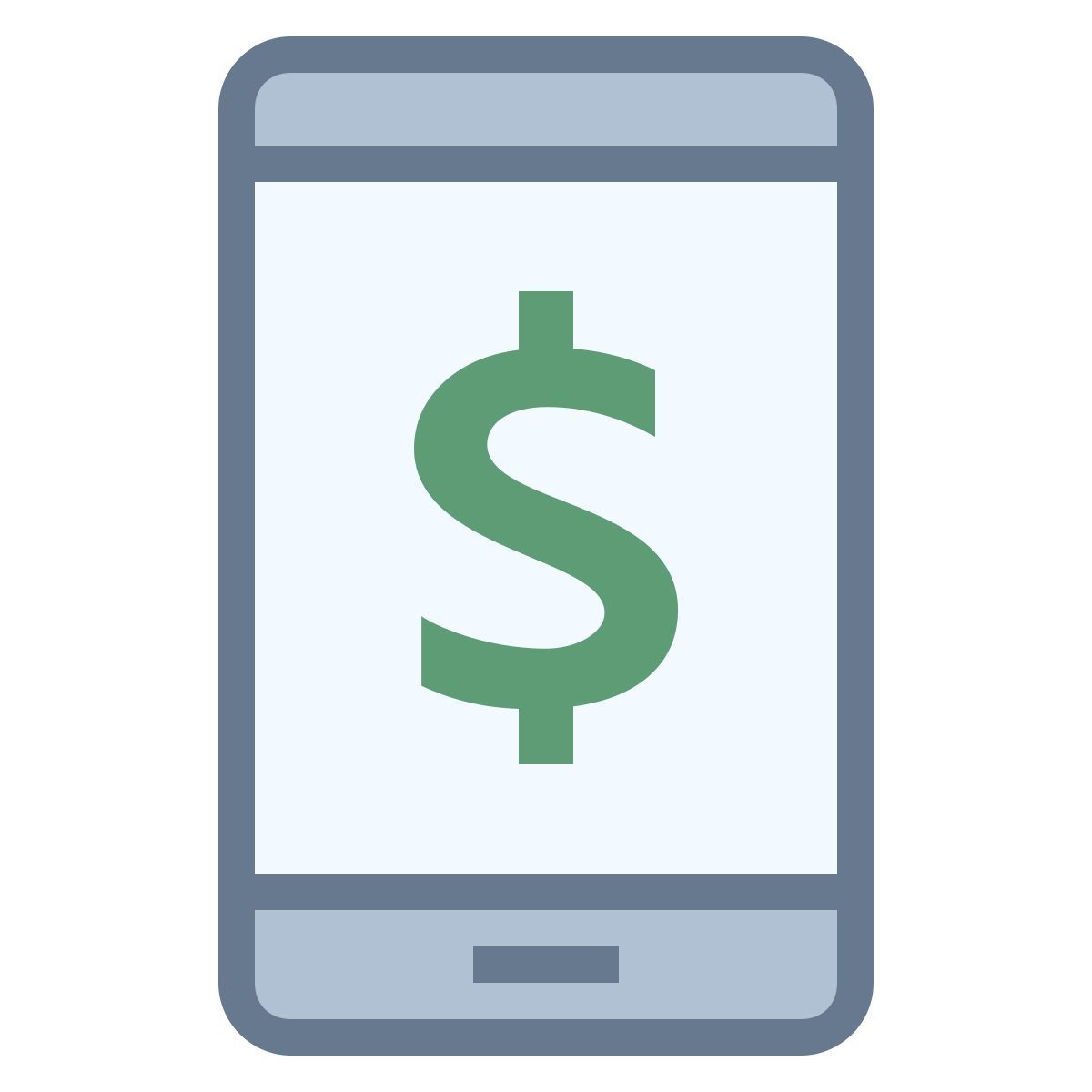 office s style pago con el móvil icon