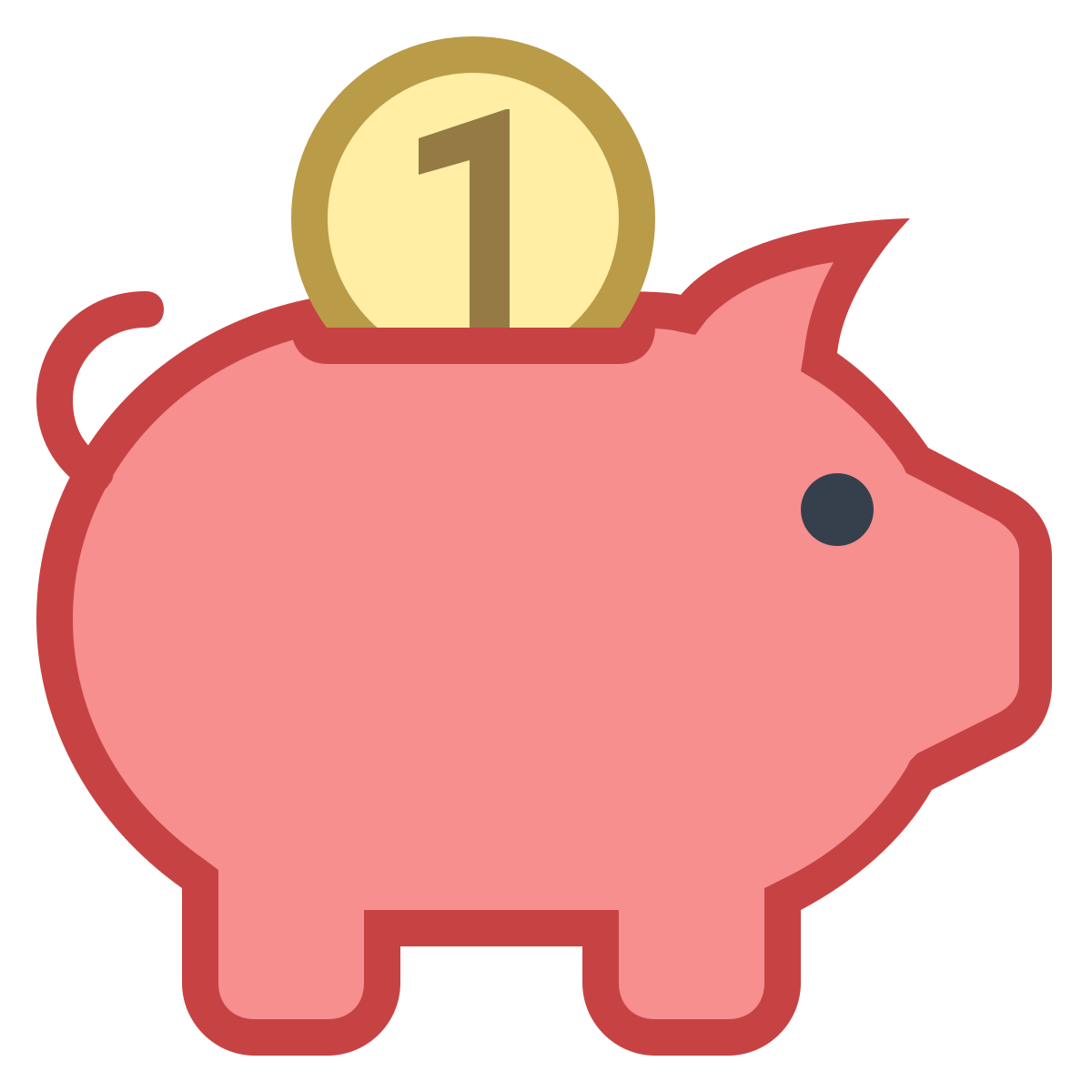 office s style money box icon