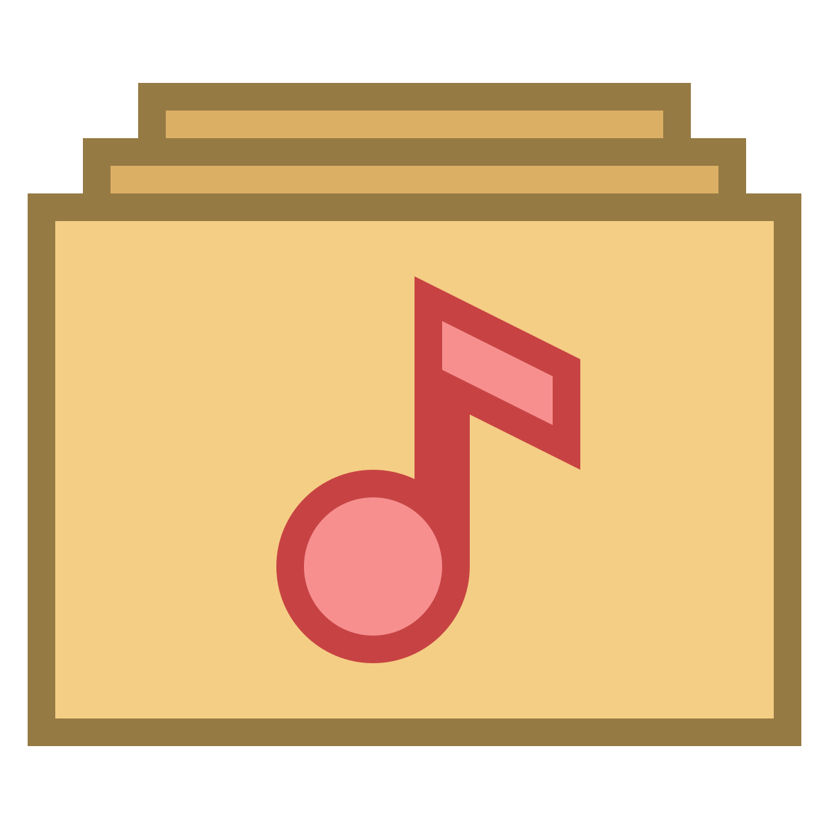 office s style music library icon