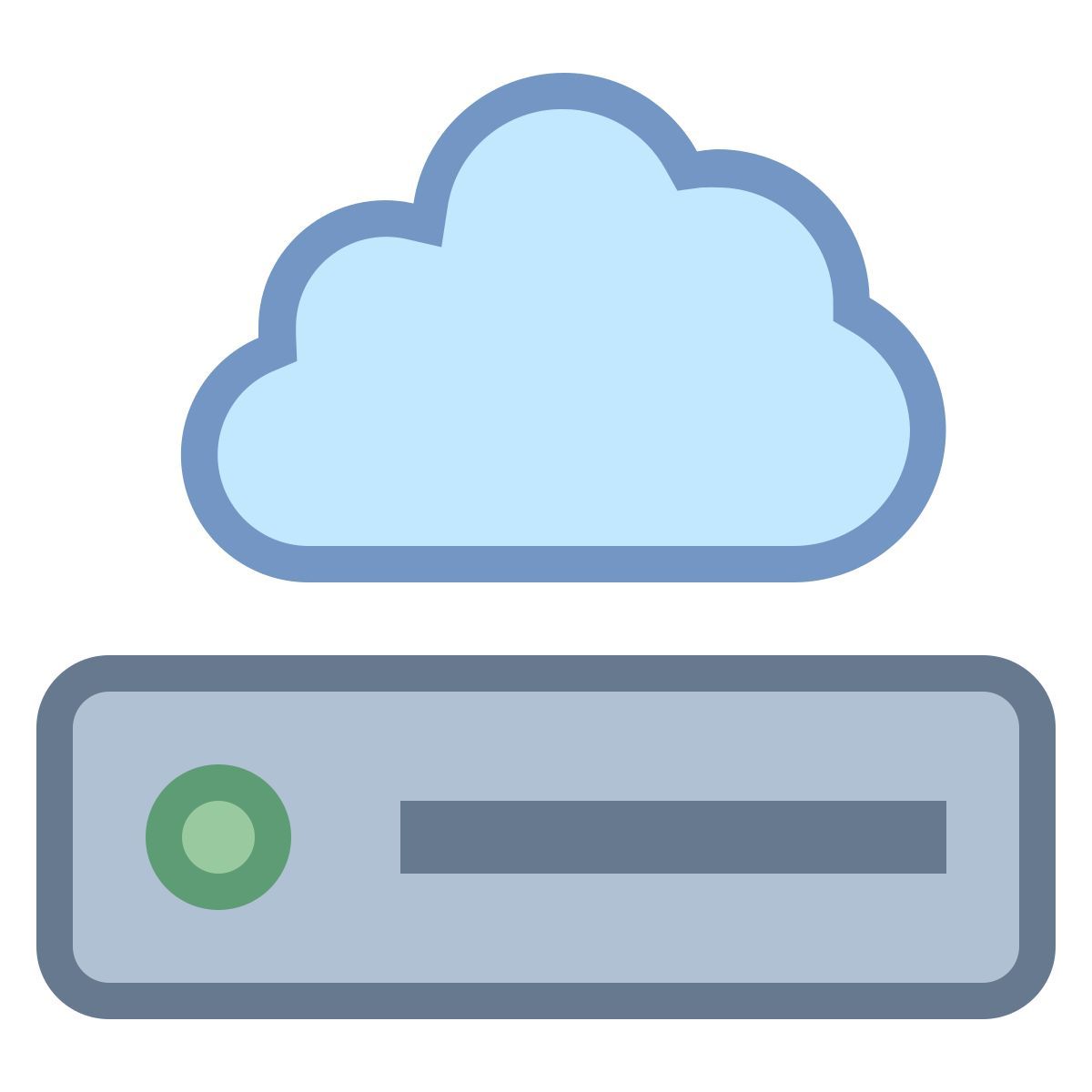 office s style 网络驱动器 icon