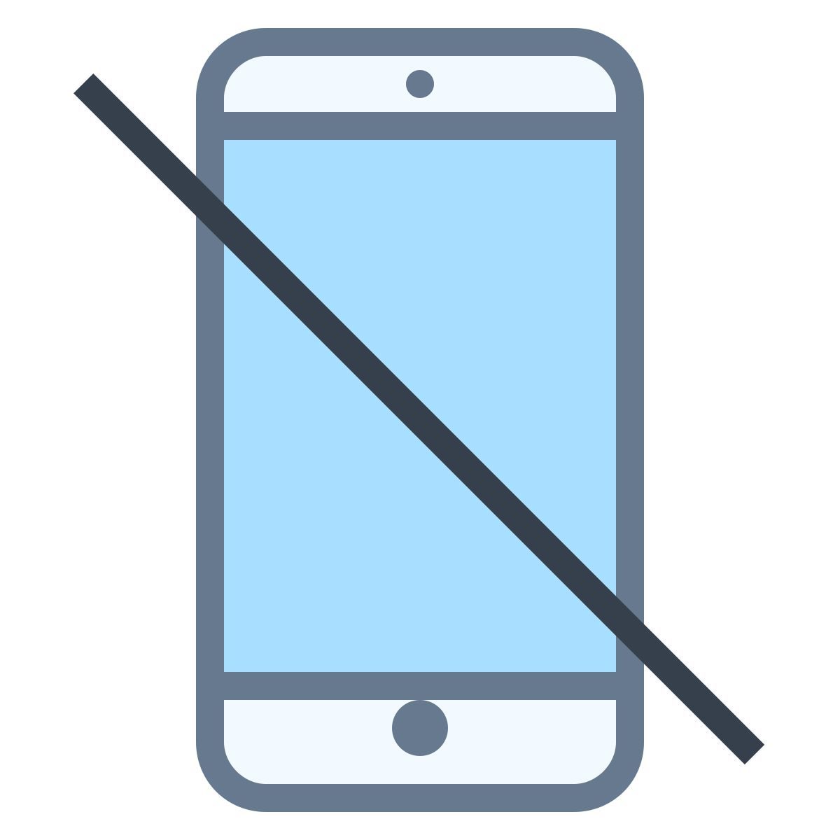 office s style nessun telefono icon