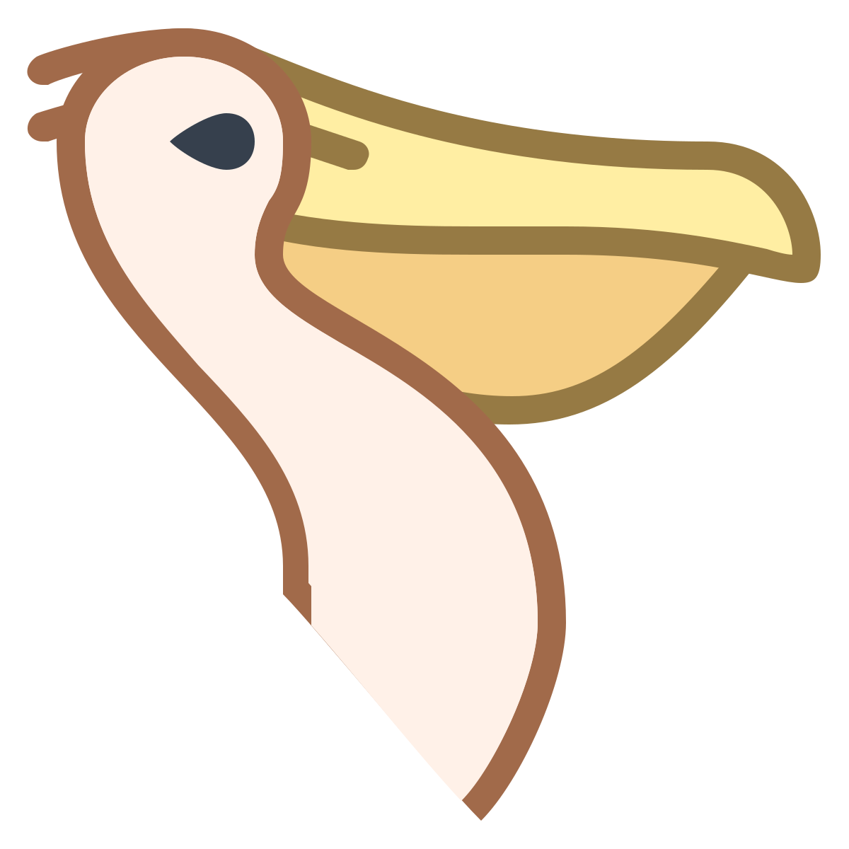 office s style pelican icon