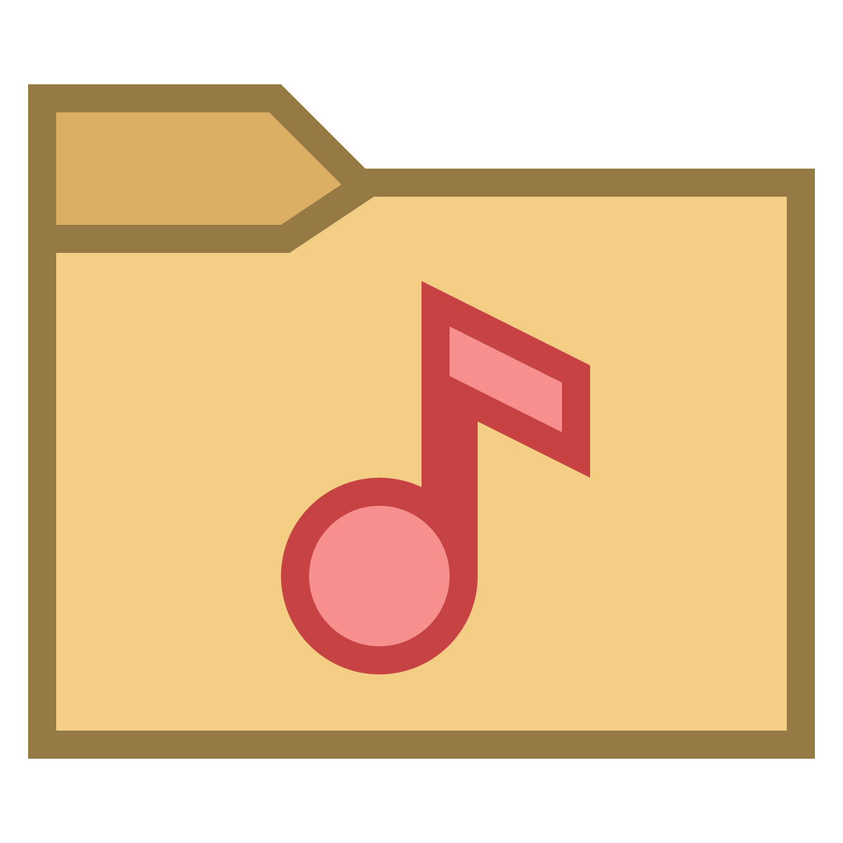 office s style photos folder icon