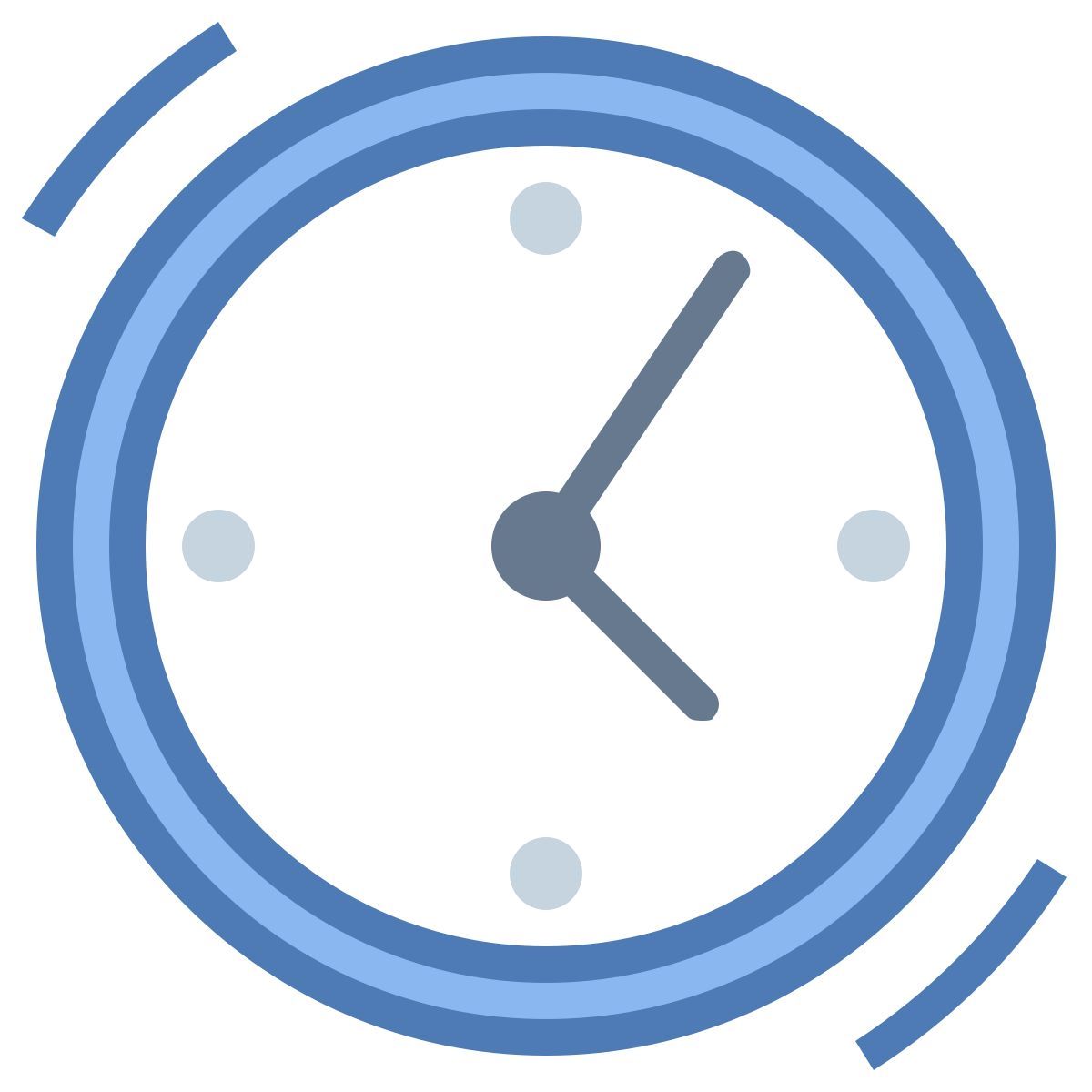 office s style clock icon