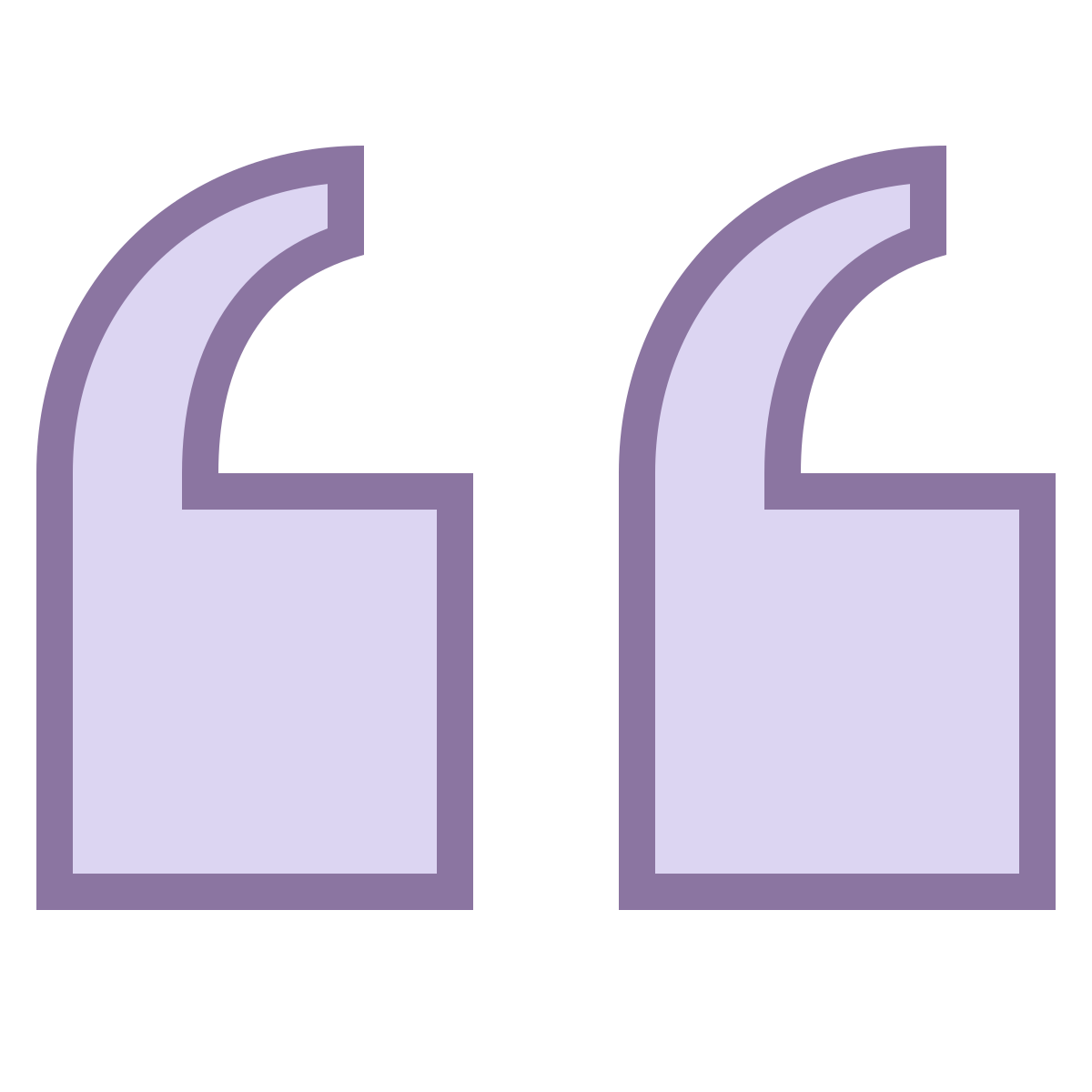 office s style quote left icon
