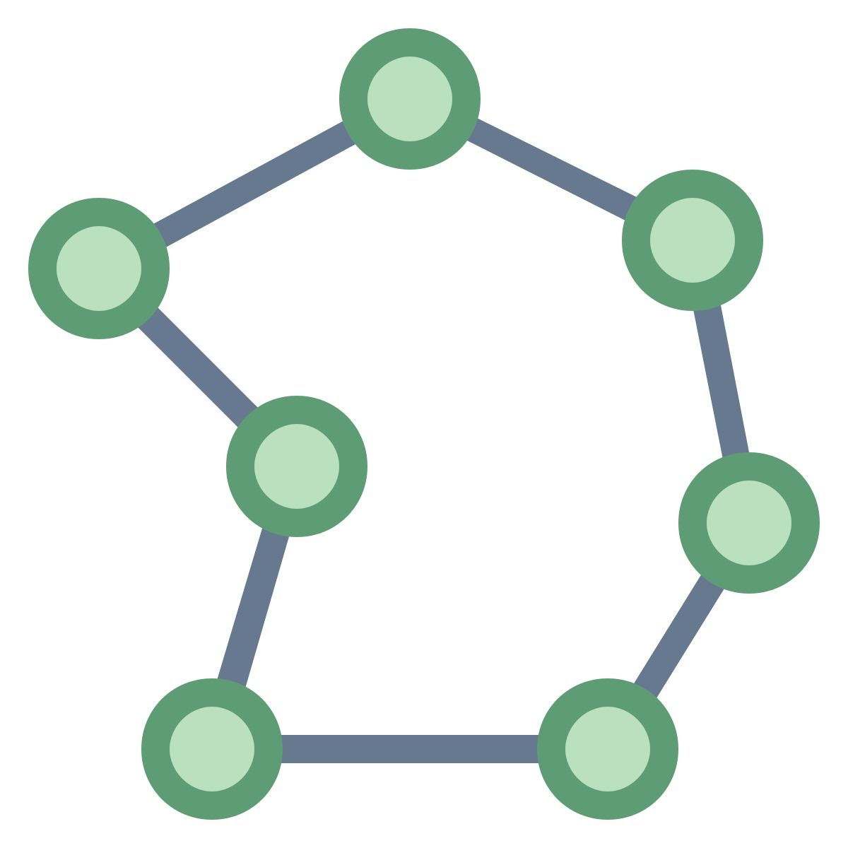 office s style diagramma a radar icon