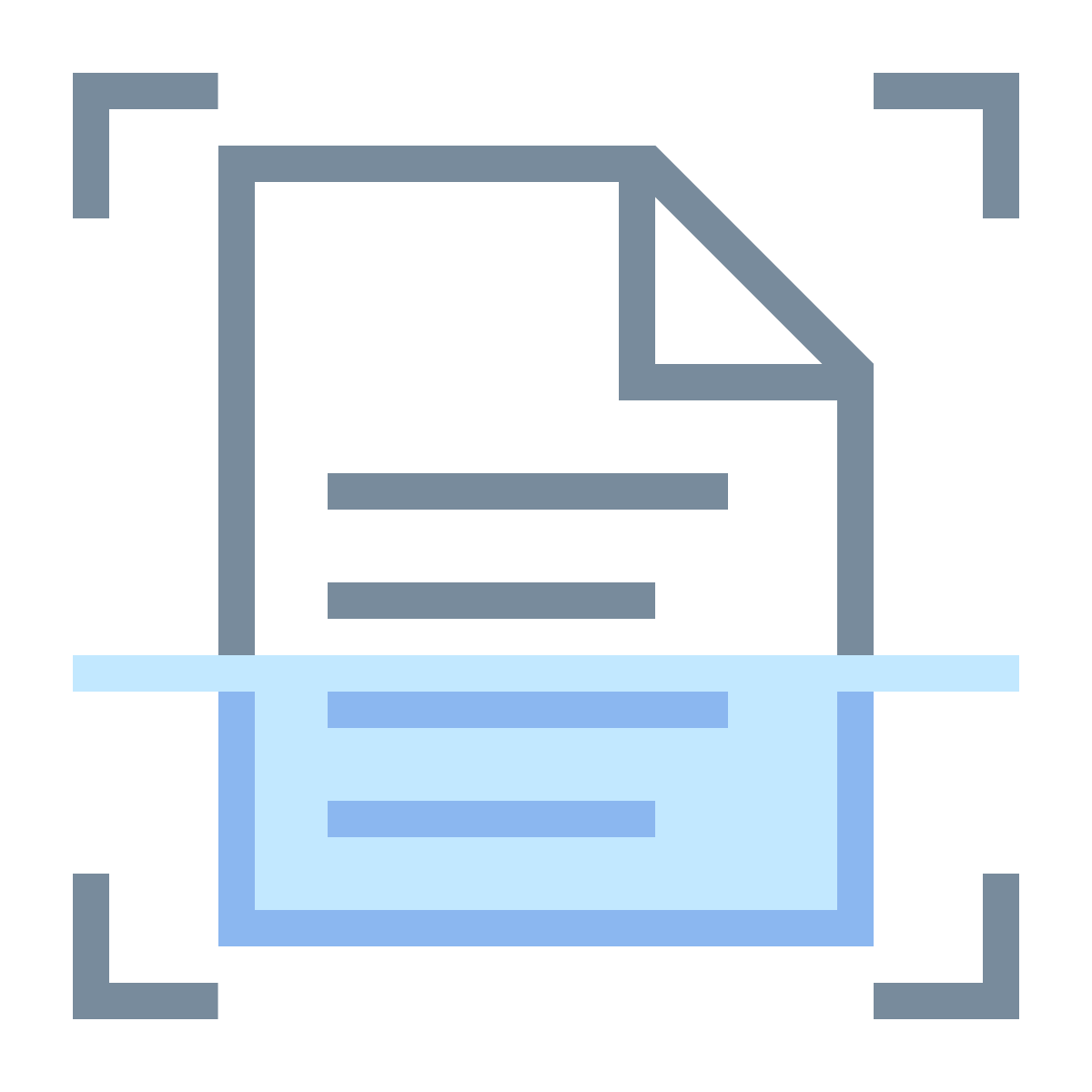 office s style rescan document icon