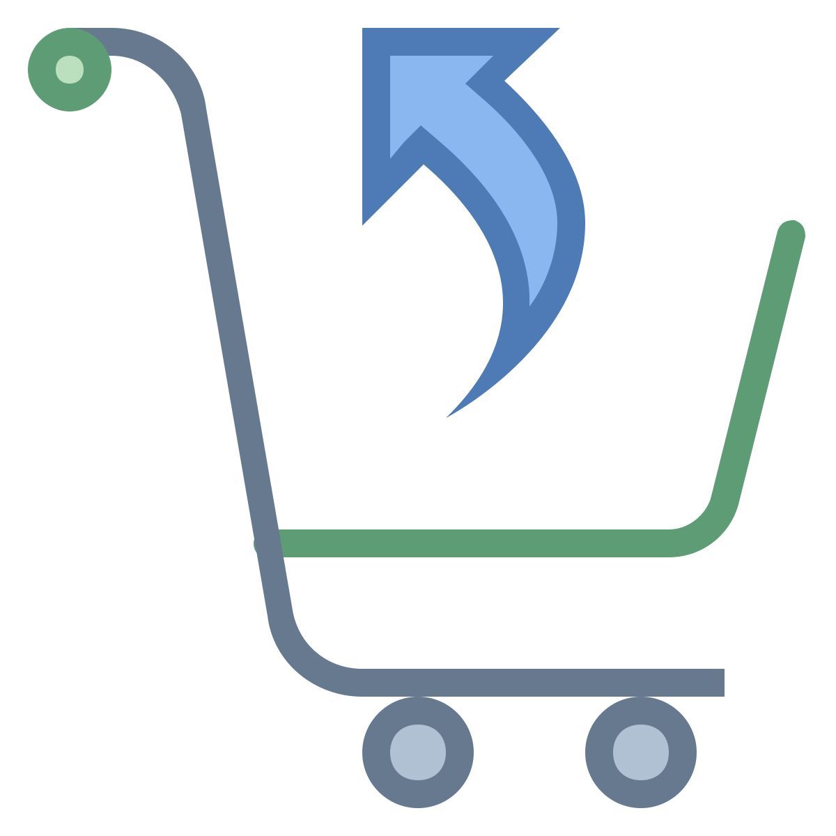 office s style 반환 구매 icon