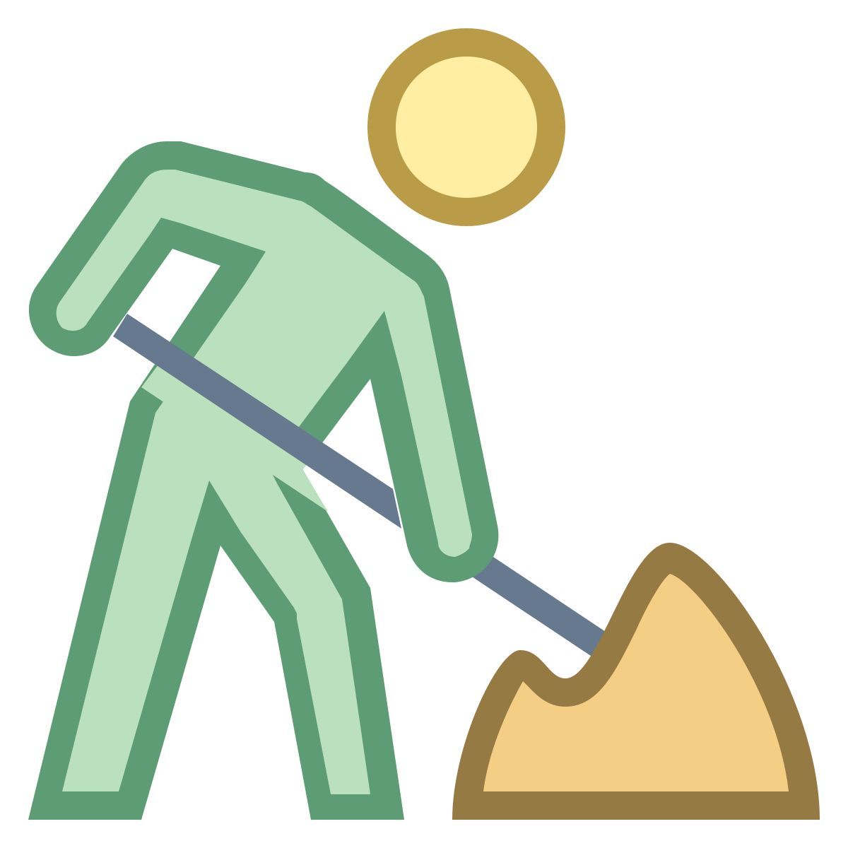 office s style trabajador de caminos icon