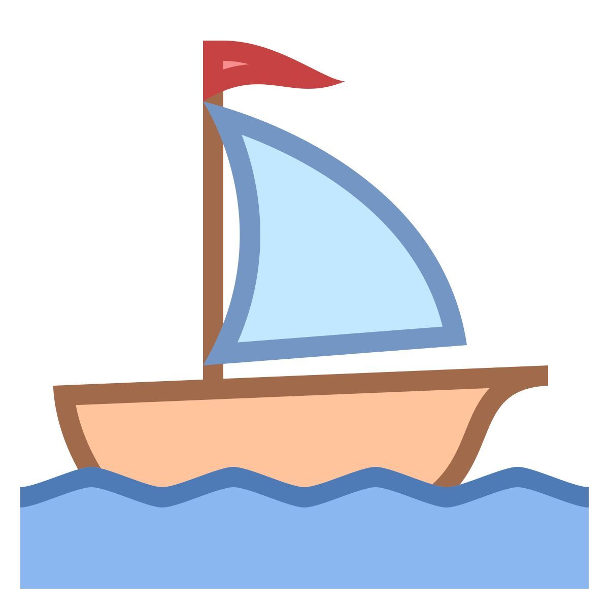 office s style velero pequeño icon