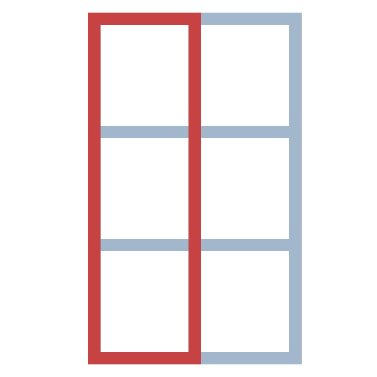 office s style spalte auswählen icon