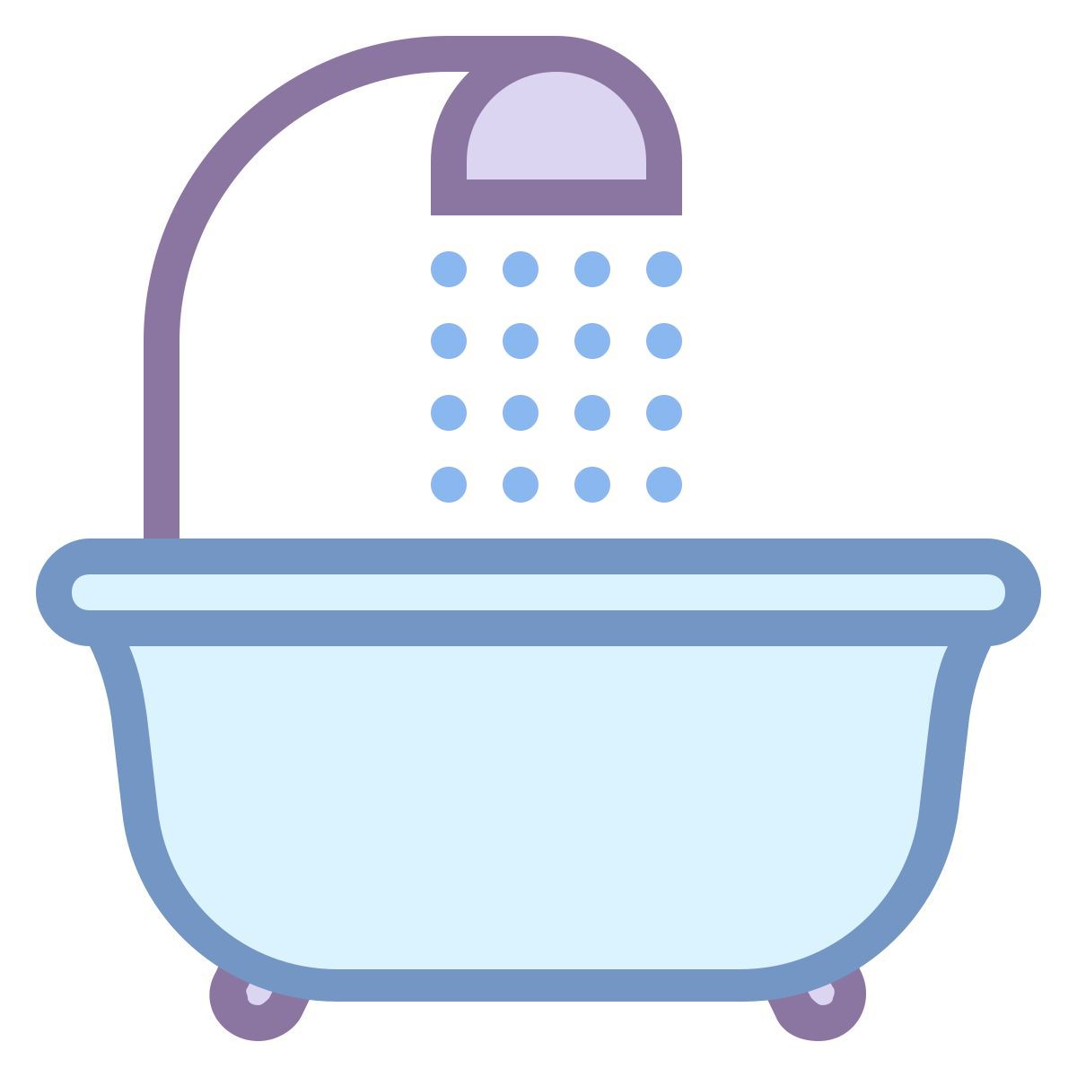 office s style 샤워기 및 욕조 icon