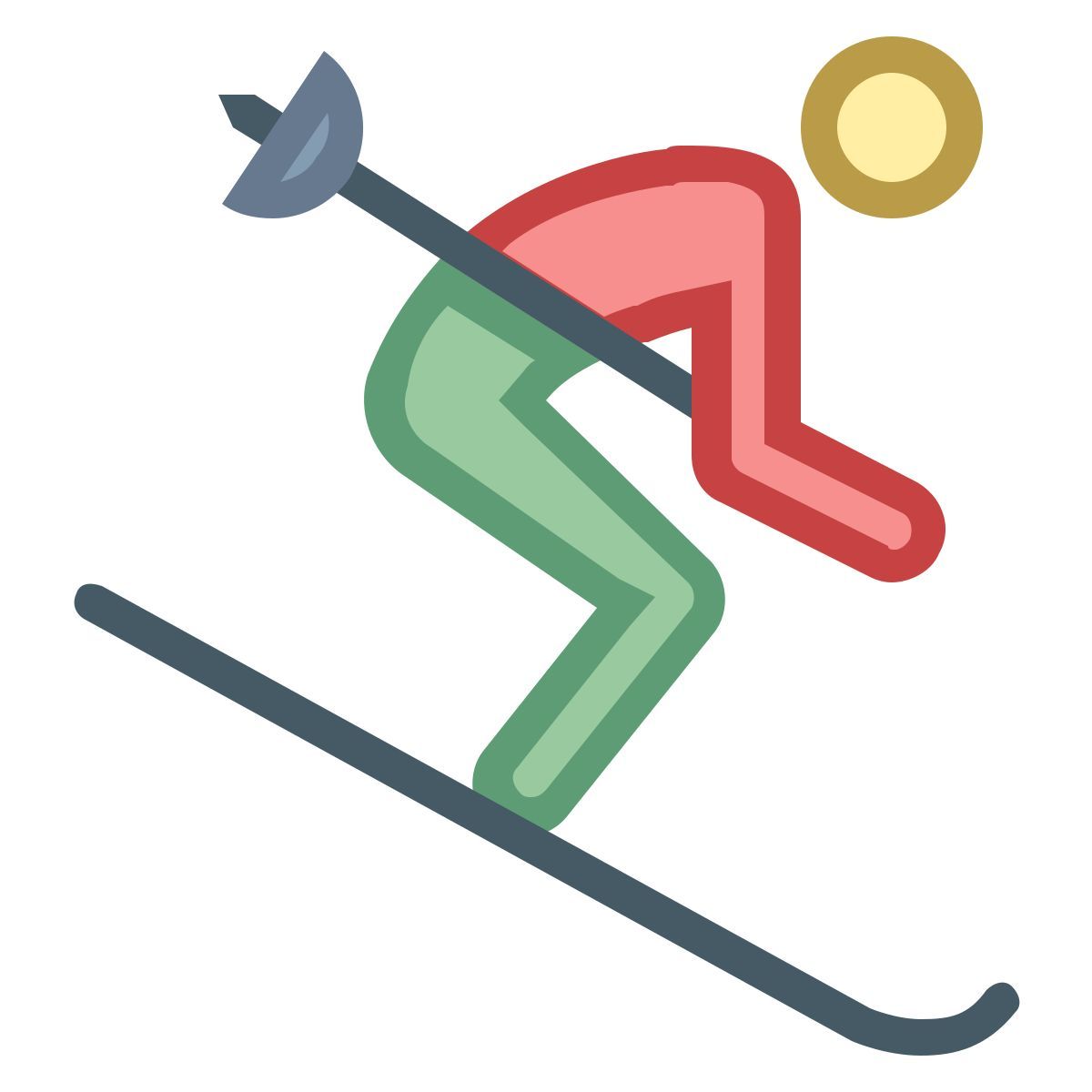 office s style 滑雪 icon