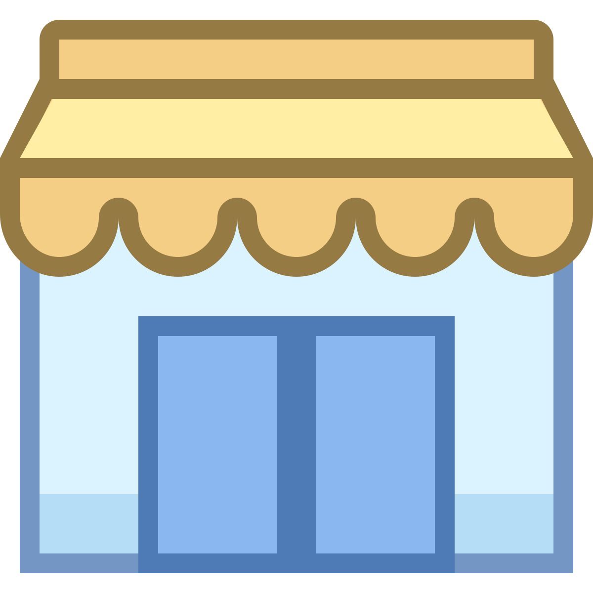 office s style kleines unternehmen icon