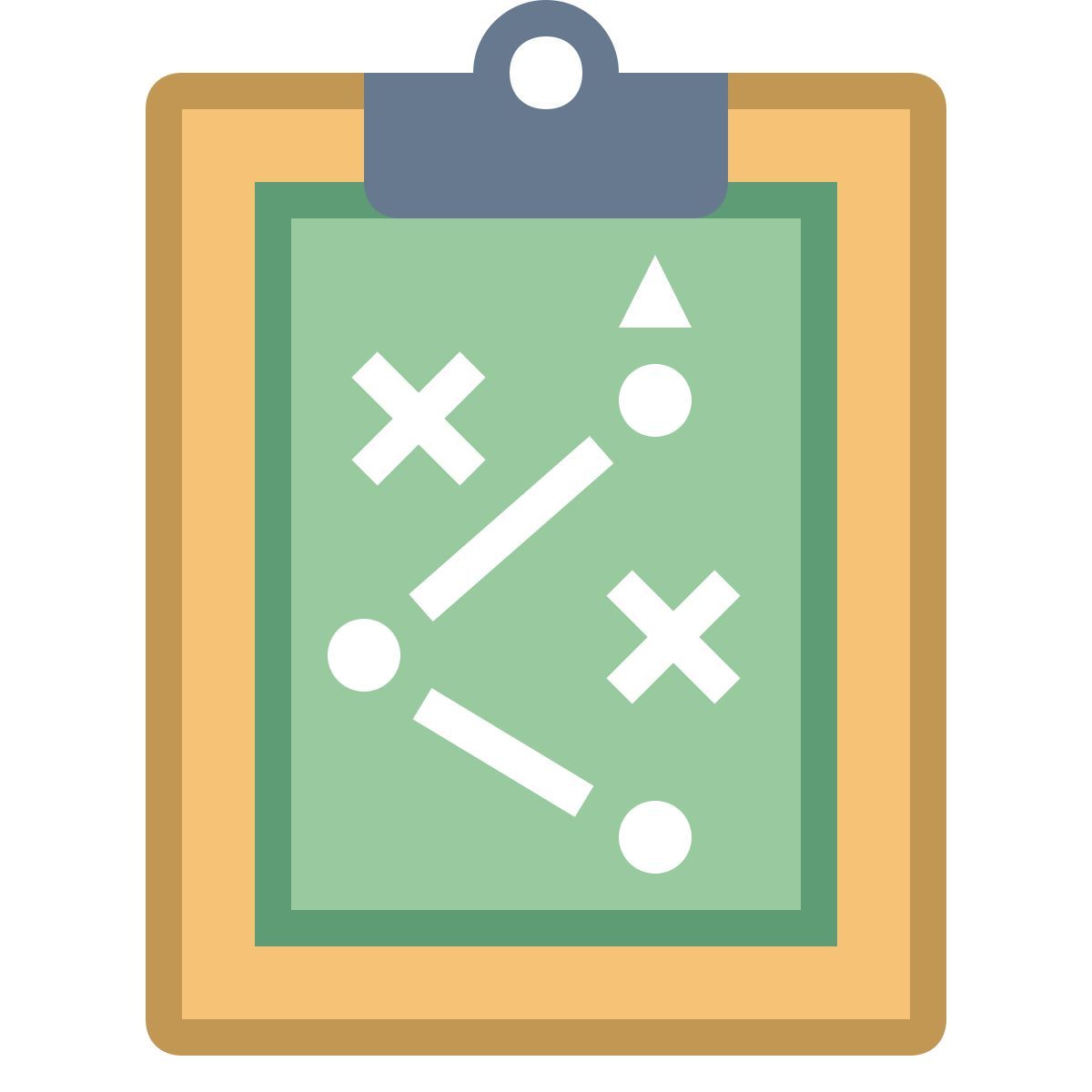 office s style strategie brett icon