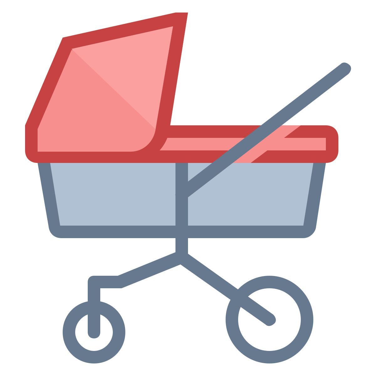 office s style coche de niño icon