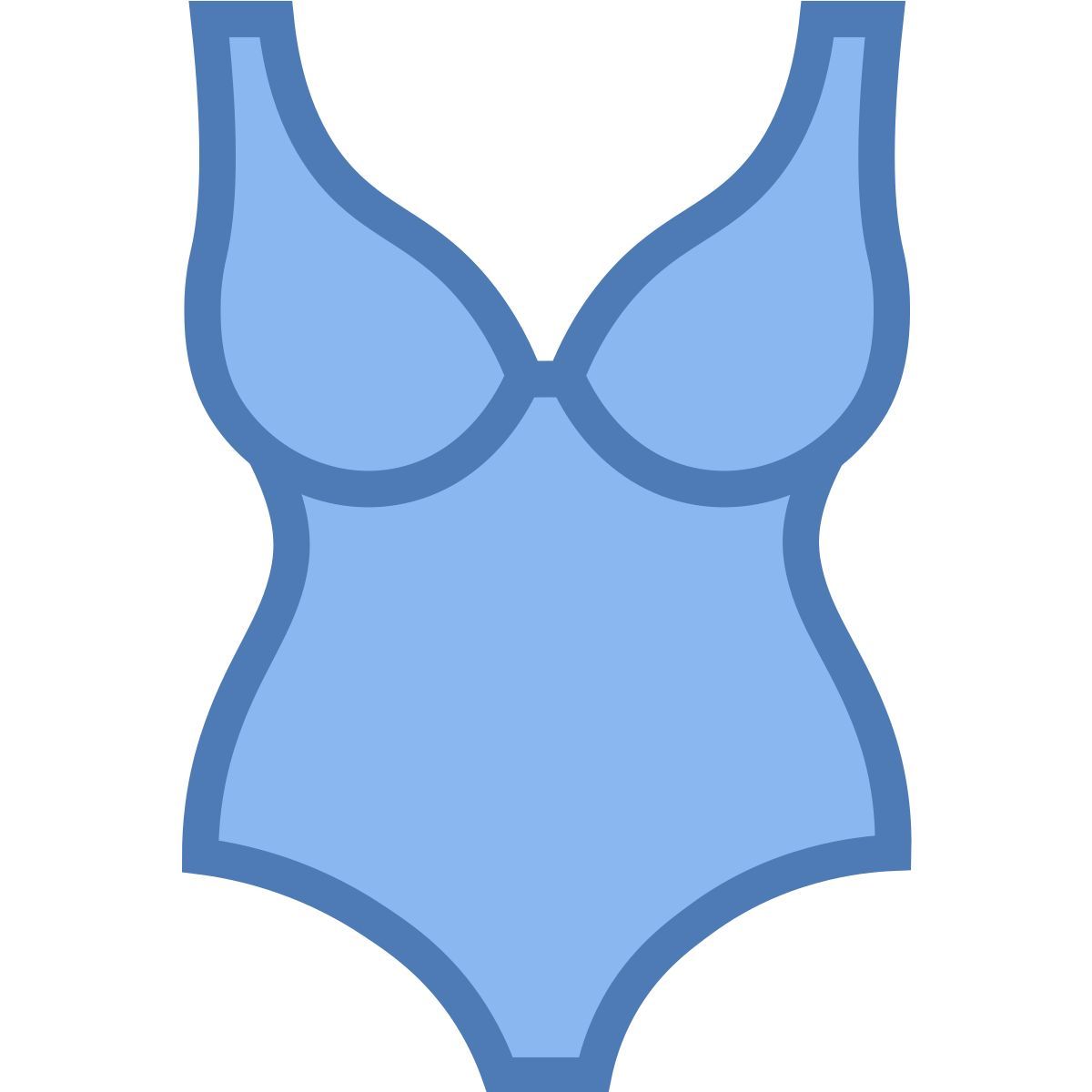 office s style swimming suit icon