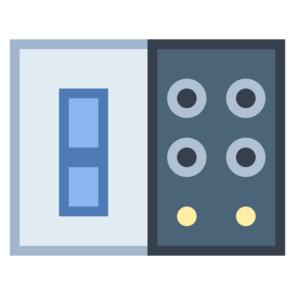 office s style tablero de conmutadores icon