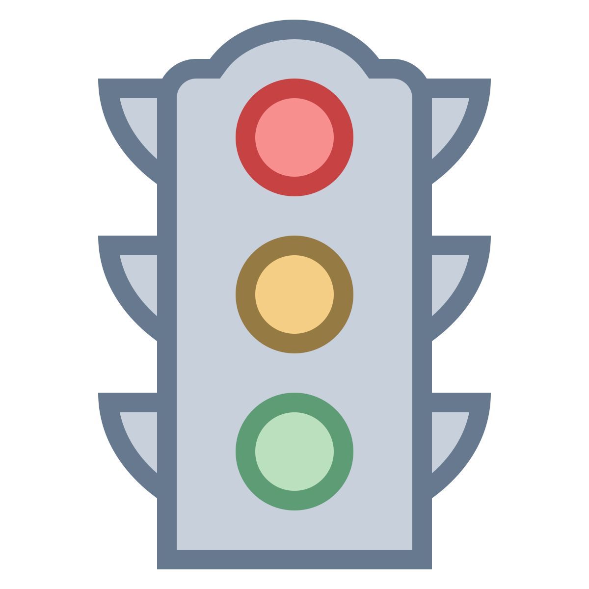 office s style semaforo icon