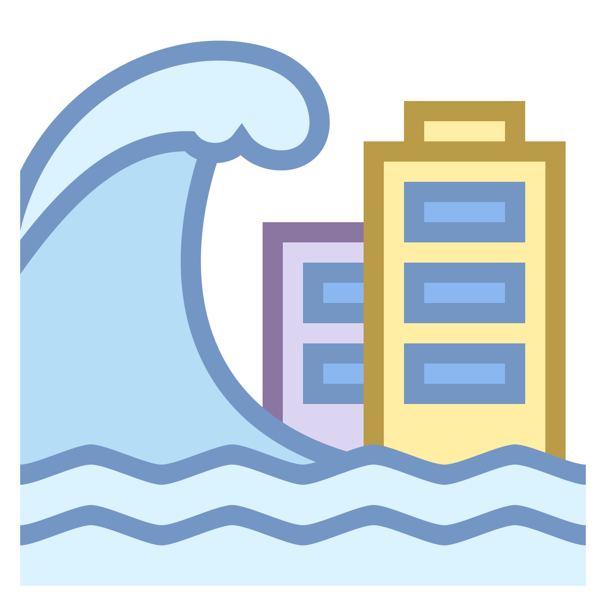 office s style tsunami icon