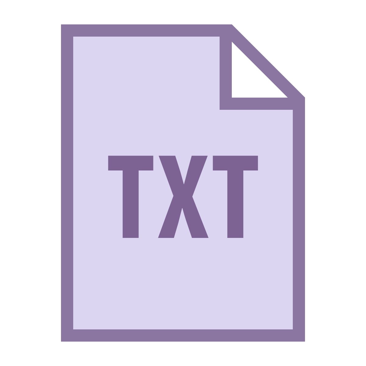 office s style txt icon