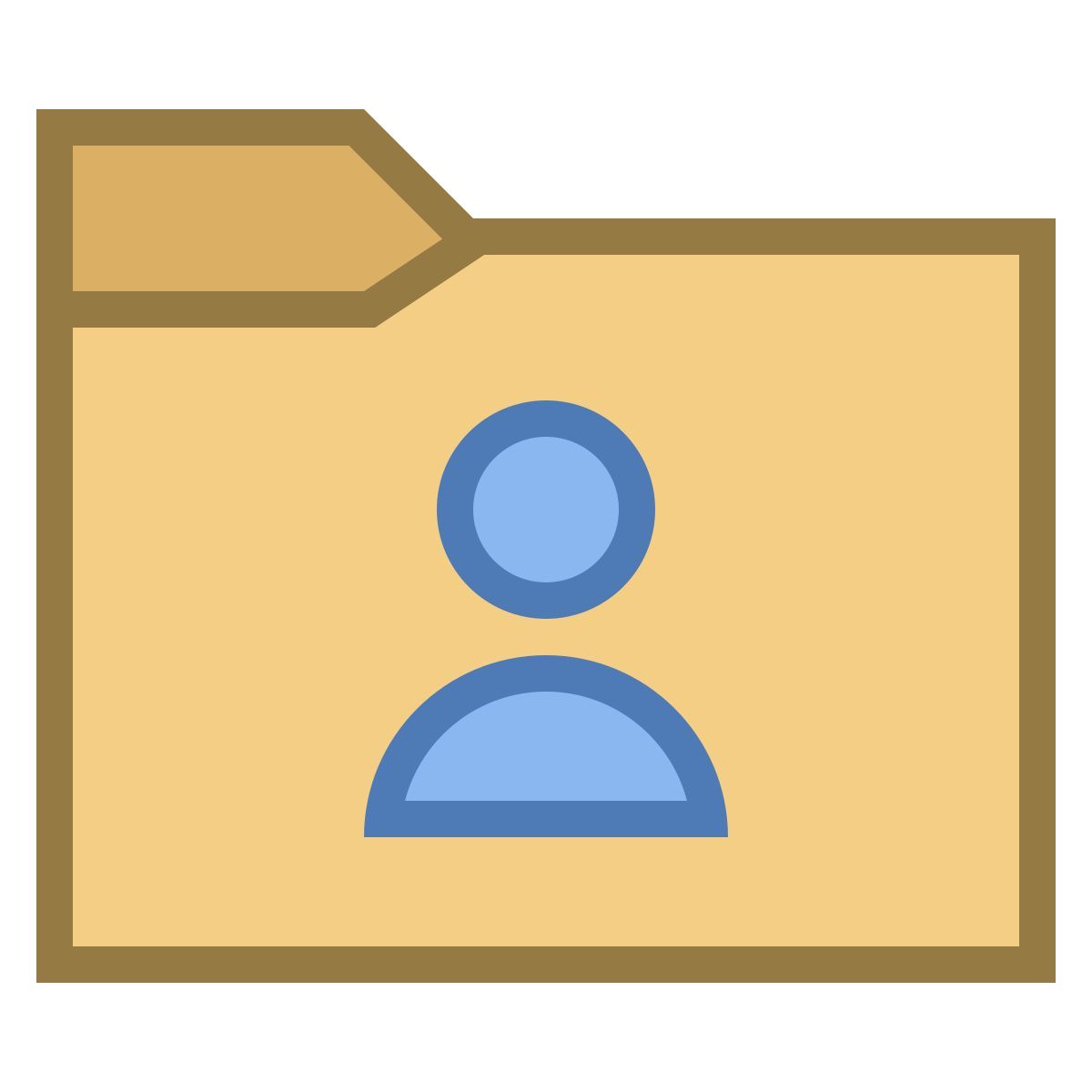 office s style 사용자 폴더 icon