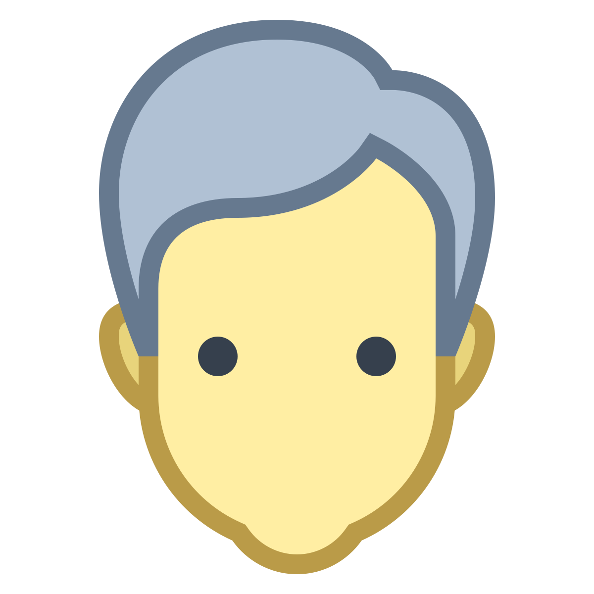 office s style user male icon