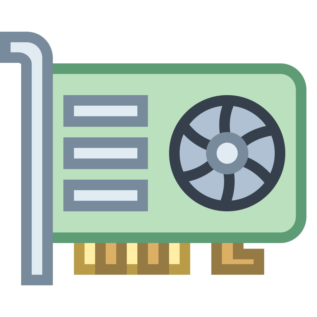 office s style video card icon