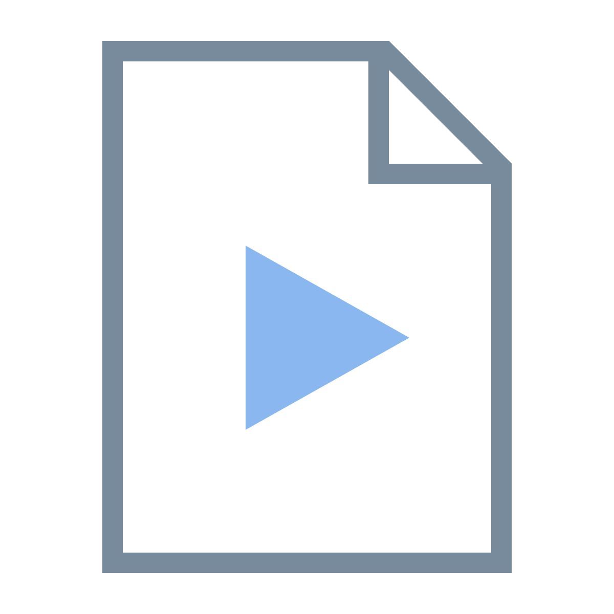 office s style 视频文件 icon