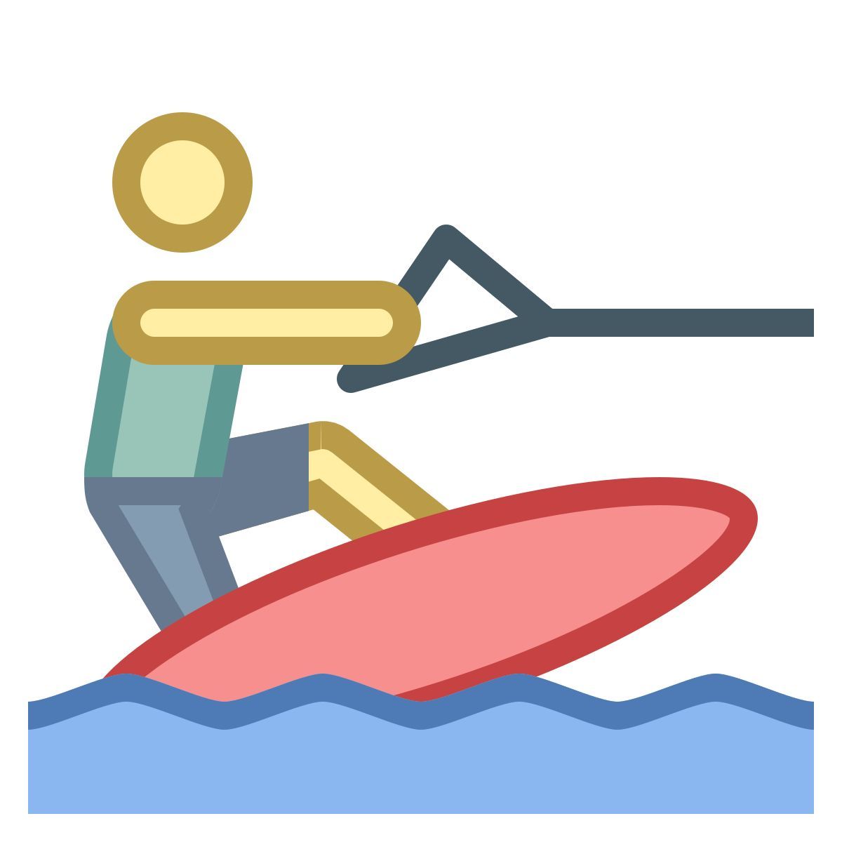 office s style wakeboard icon