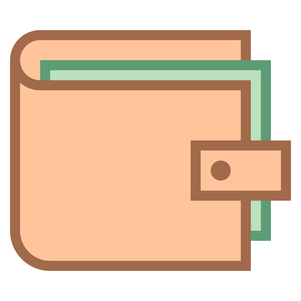 office s style wallet icon