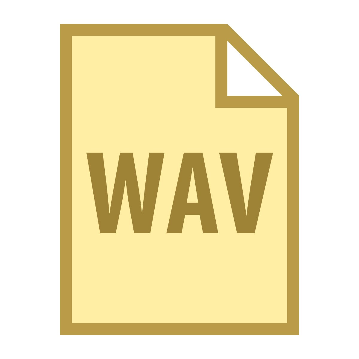 office s style wav icon