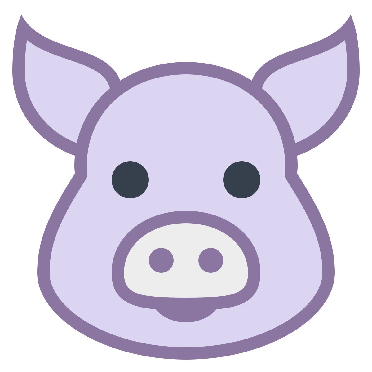 office s style année du cochon icon