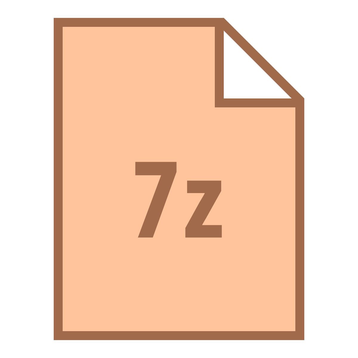 office m style 7zip icon