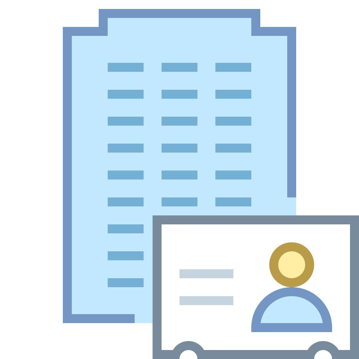 office m style 联系人添加到公司 icon