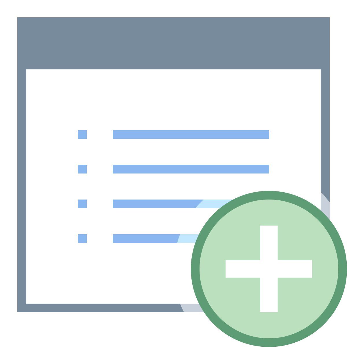 office m style eigenschaft hinzufügen icon