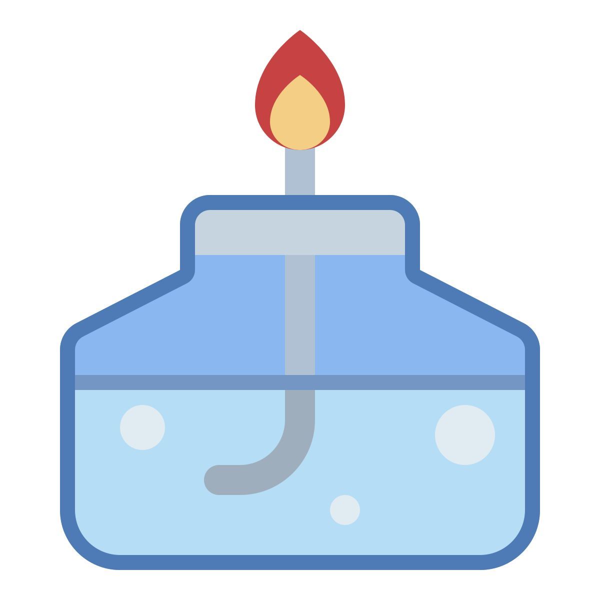 office m style queimador de álcool icon