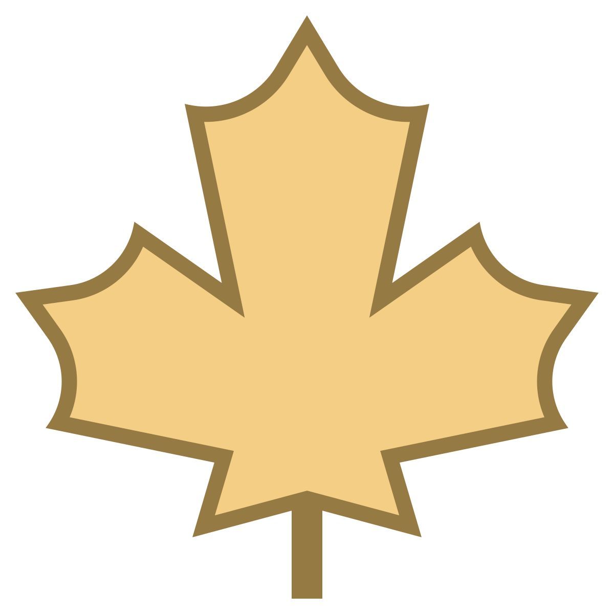 office m style autumn icon