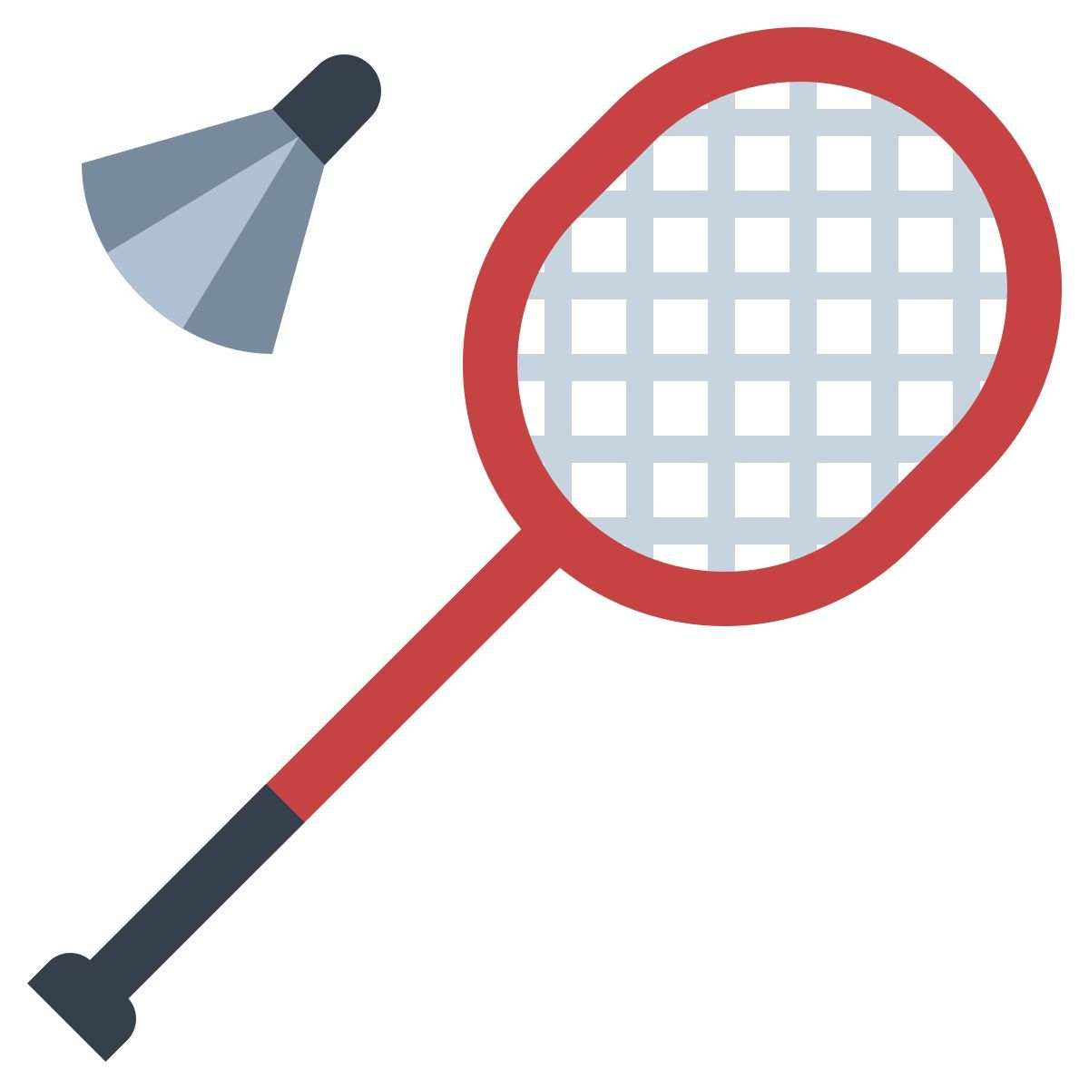 office m style badminton icon