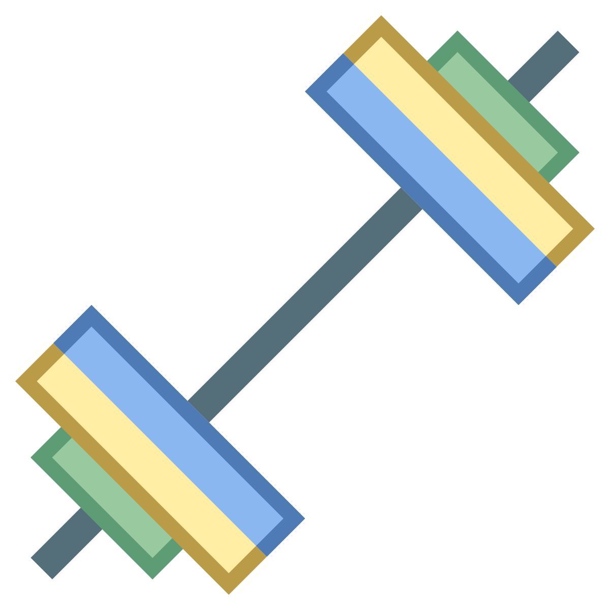 office m style hantel icon