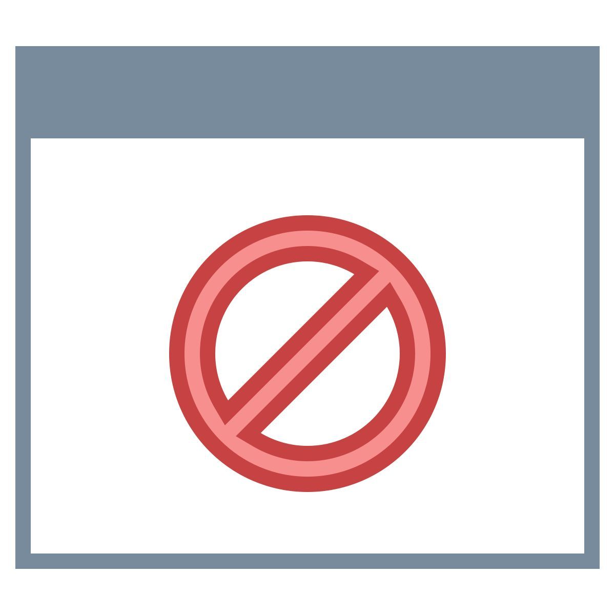 office m style bloqueur icon