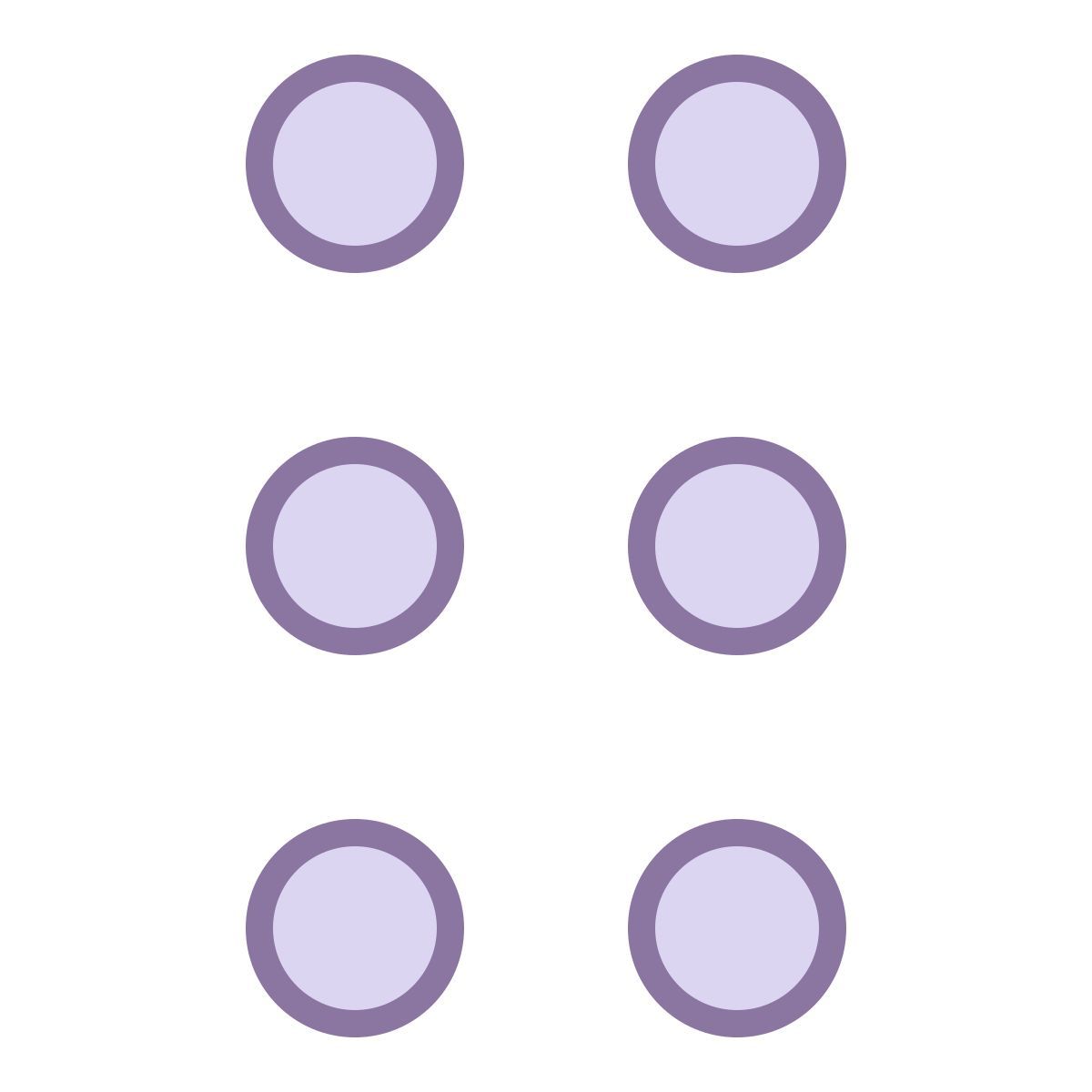 office m style braille icon