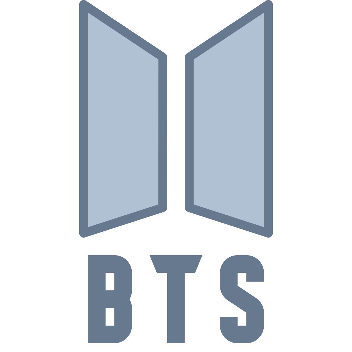 office m style bts 로고 icon