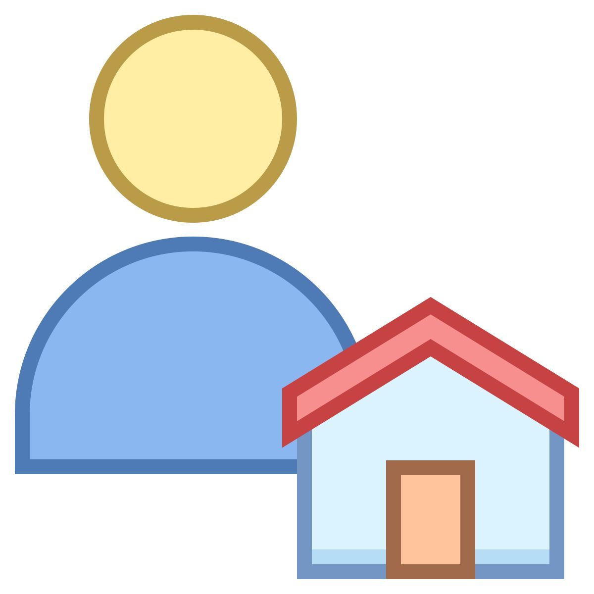 office m style 管理人 icon