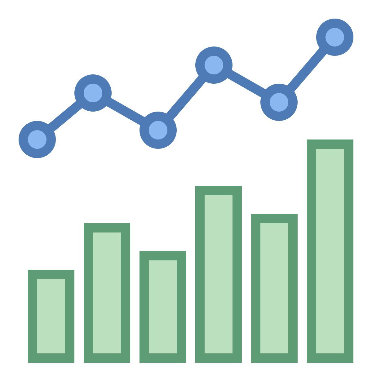 office m style 콤보 차트 icon