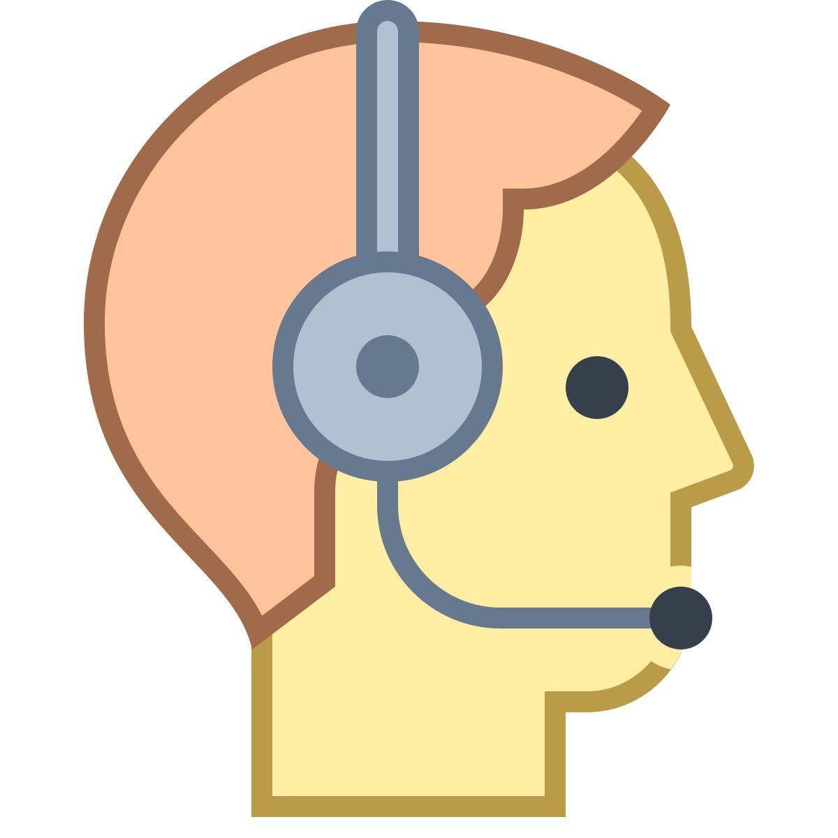 office m style service client icon