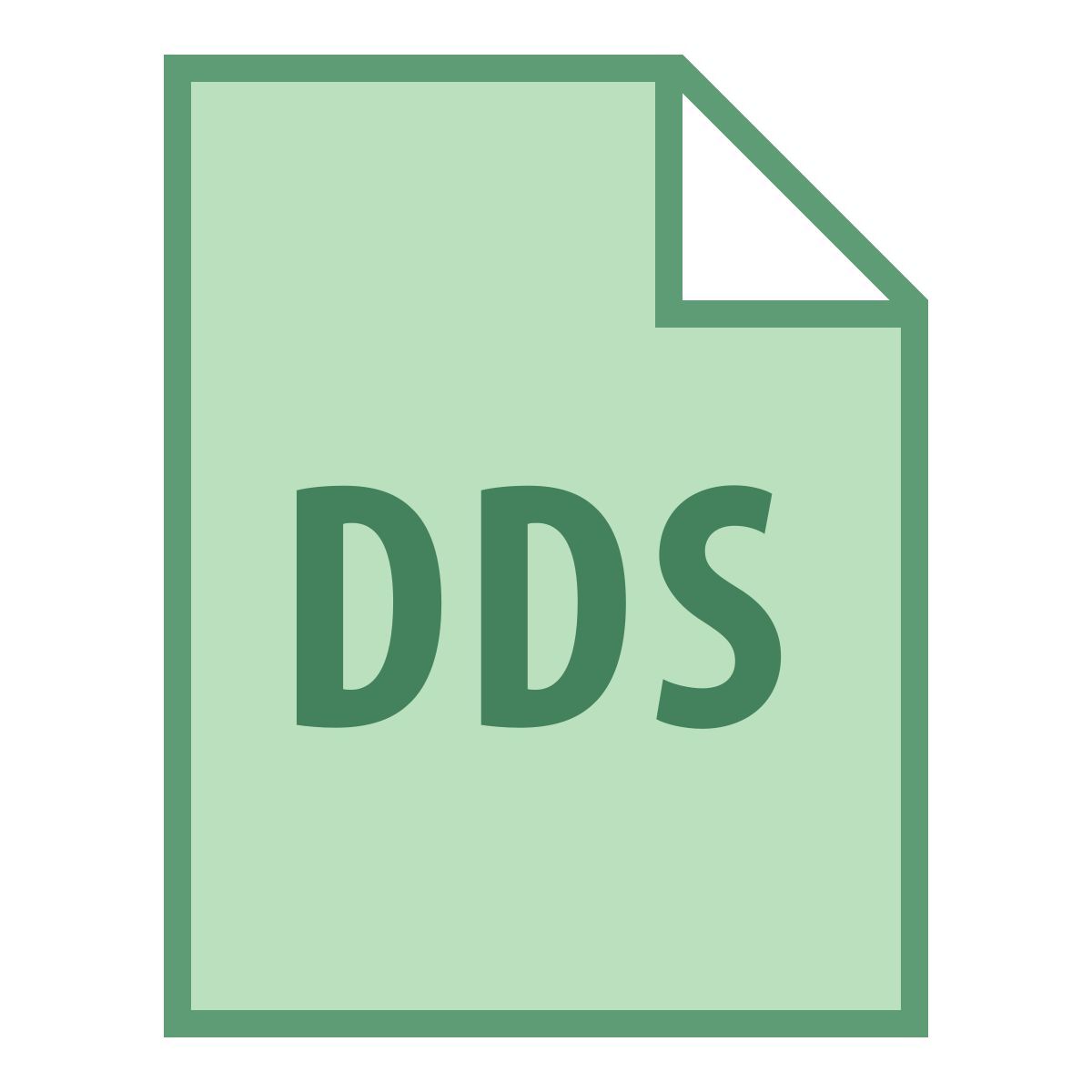 office m style dds filetype icon