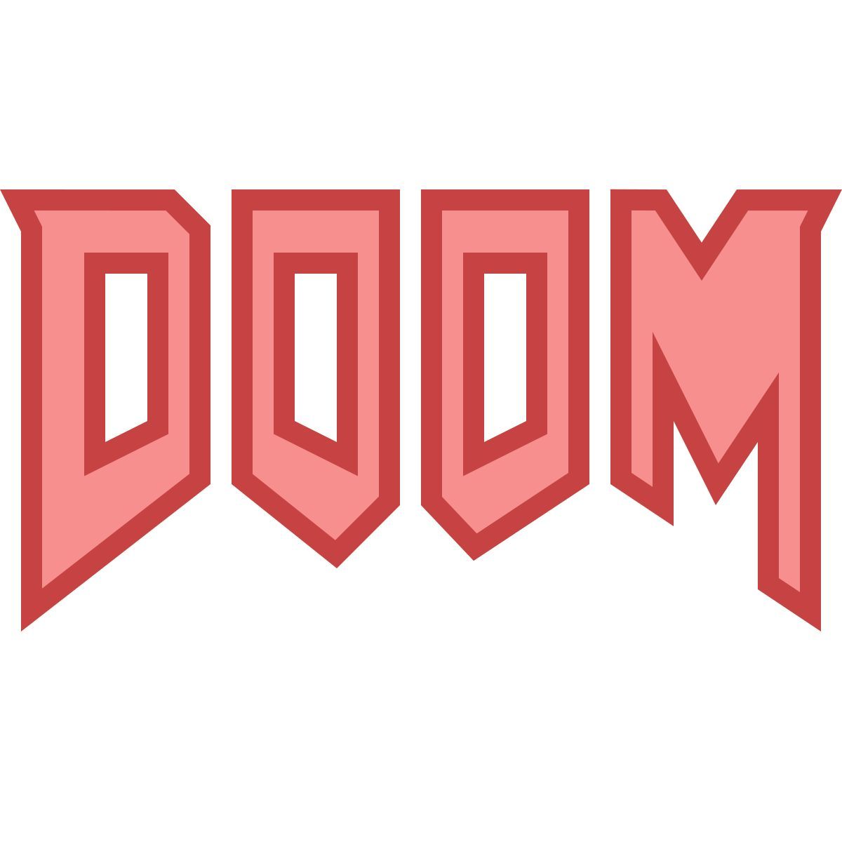 office m style logotipo da desgraça icon